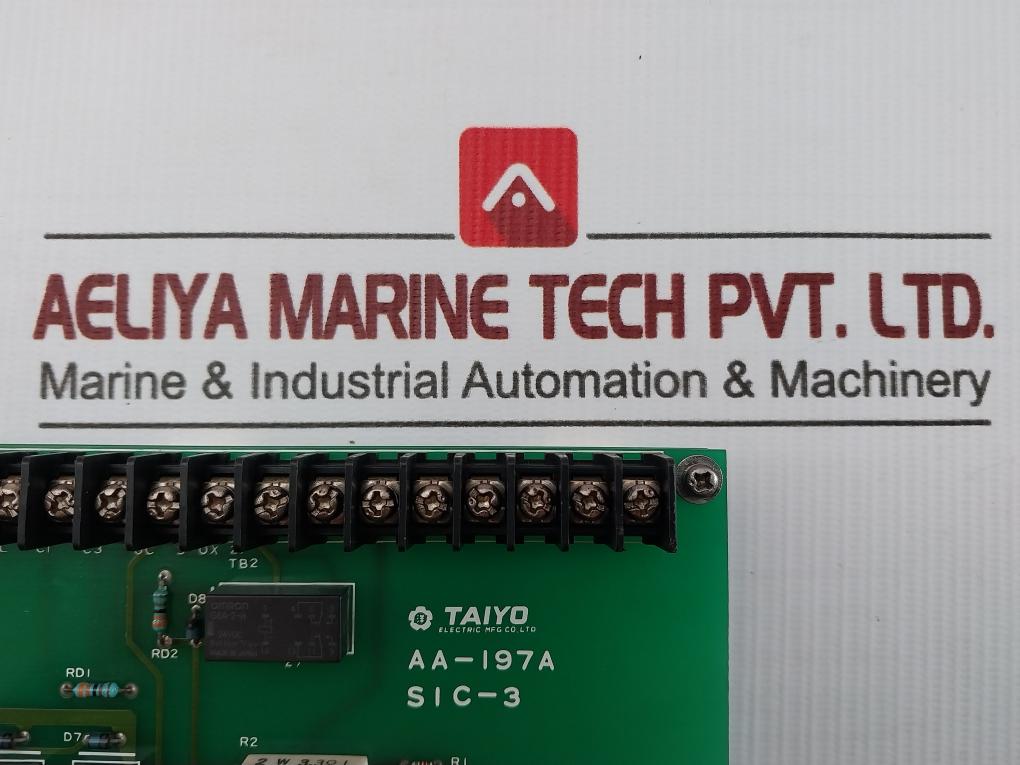 Pcb Card Aa-197A Taiyo Electric Sic-3