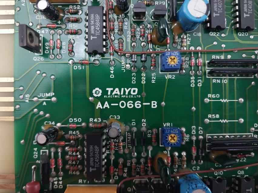 Pcb Card Taiyo Electric Aa-066-b