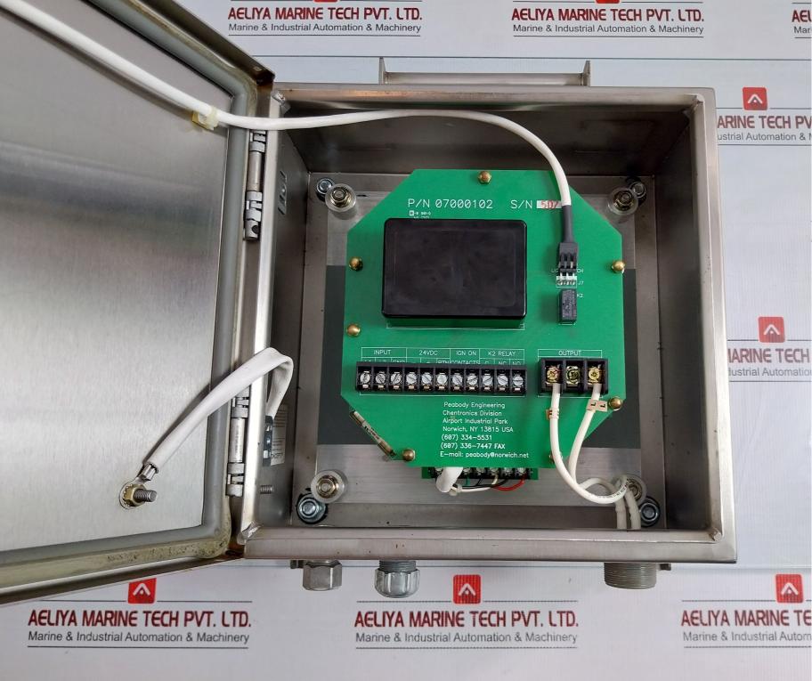 Peabody Engineering High Energy Exciter Ignition Box 85-265 Vac 07000102Hsx