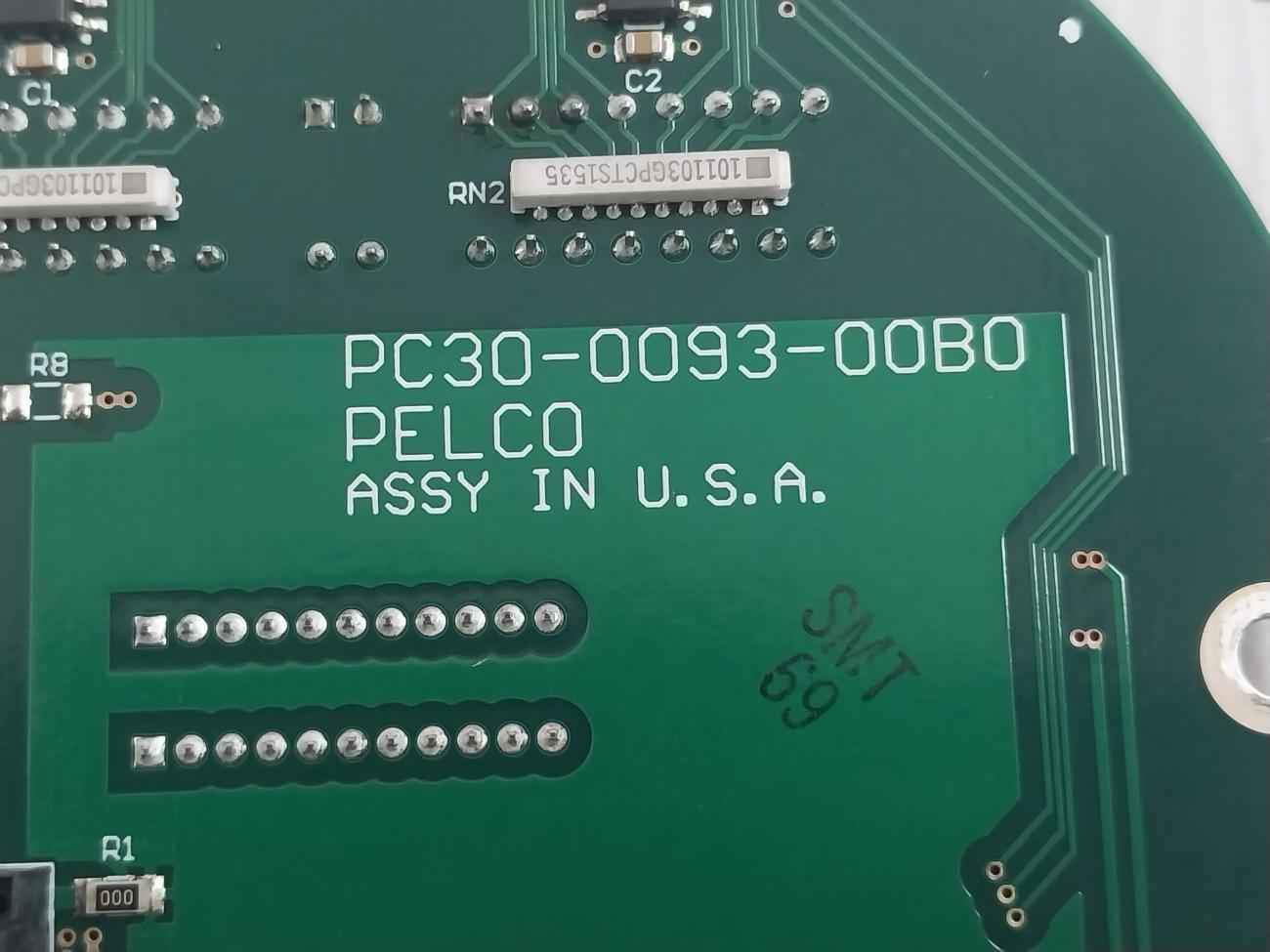 Pelco Pc30-0093-00B0 Pcb For Foe Power Module Positioning System