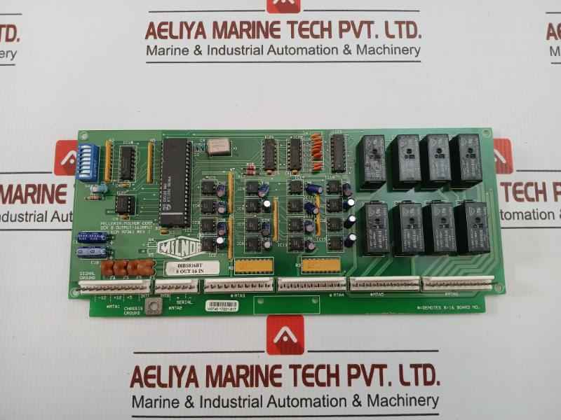 Pellerin Milnor I/O Circuit Board Rev-j 08Bs816Bt