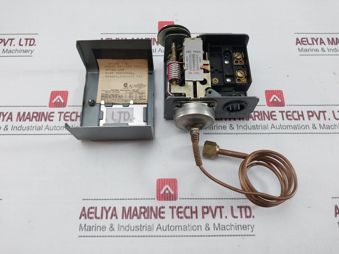 Penn Controls P70Ab-2 Pressure Control Switch 20–100Psig