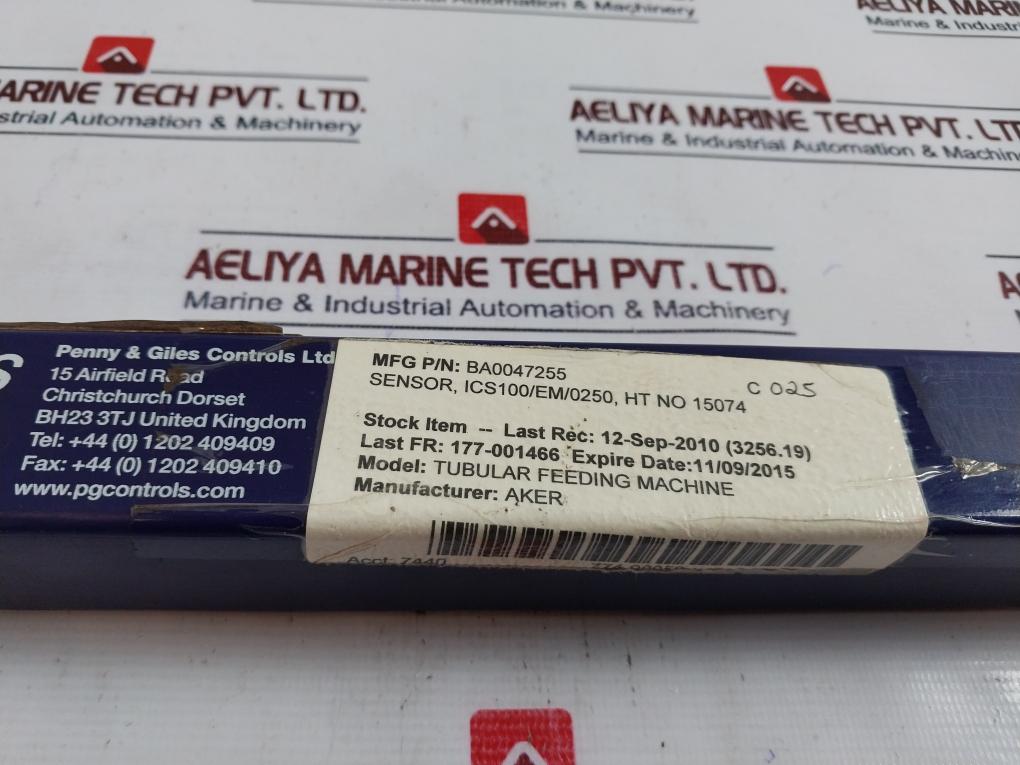 Penny+giles Ics100/i/0220/h/01 In Cylinder Linear Position Sensor