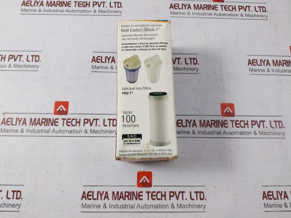 Pentair 5 Hdro Pro Carbon Pou 7" Coffee Filter Element 30162600 Cb 7"