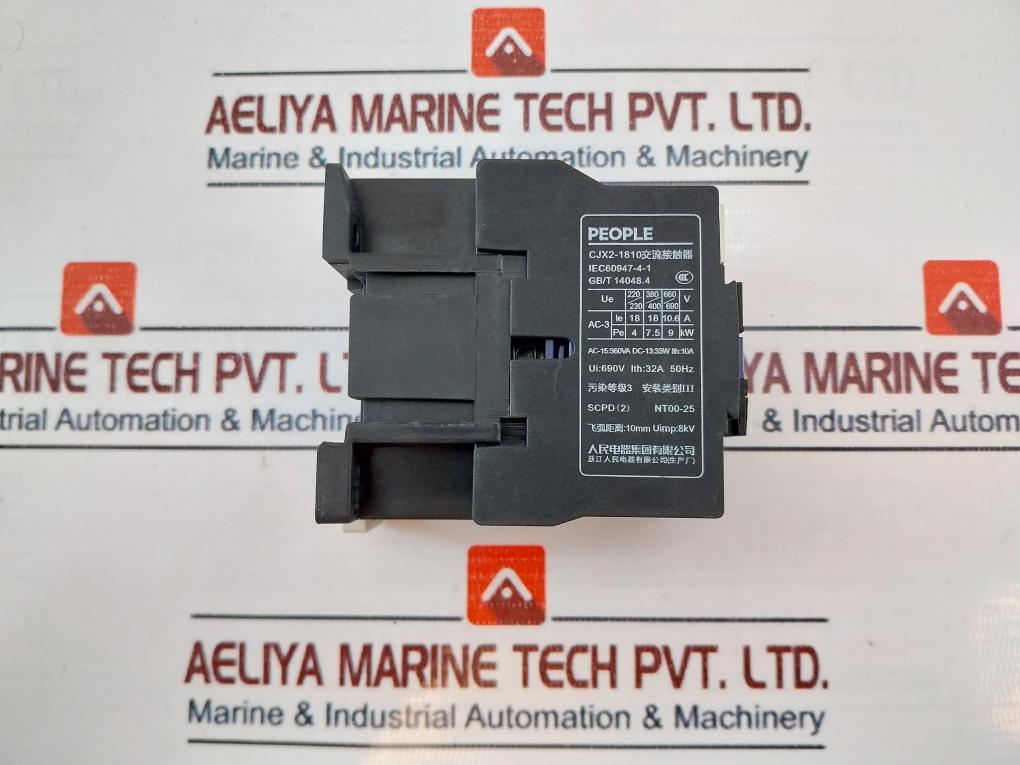 People Cjx2 1810 Ac Contactor