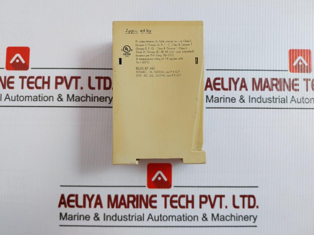 Pepperl+Fuchs Isolated Switch Amplifier 115V Ac 45–60 Hz Part No We77/Ex-1 129199