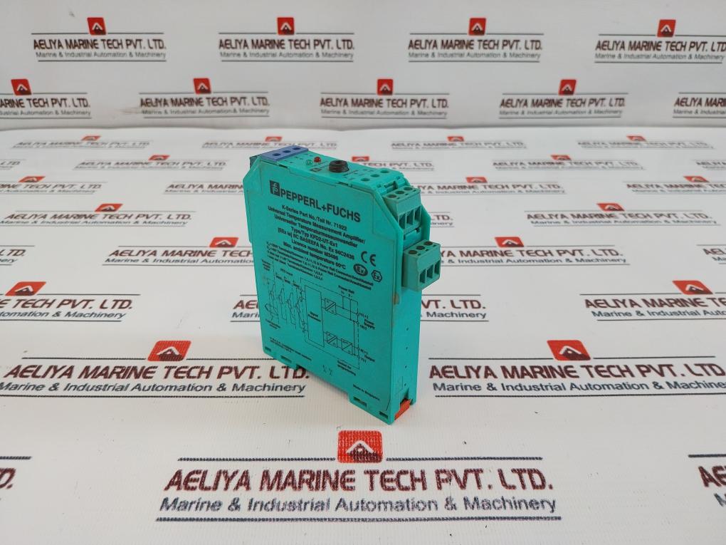 Pepperl+Fuchs Kfd2-ut-ex1 Universal Temperature Measurement Amplifier 71922 Used