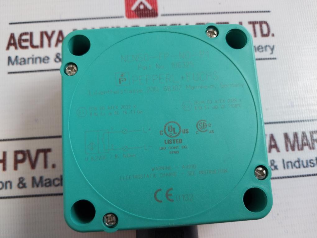 Pepperl+Fuchs Ncn50-fp-n0-p1 Proximity Sensor 106325