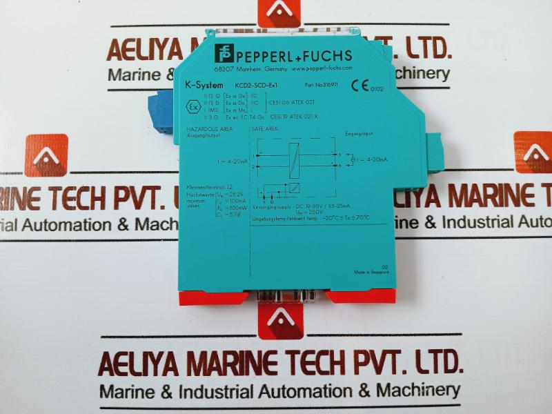 Pepperl+Fuchs Kcd2-scd-ex1 Smart Current Driver 316911 Dc 19-30V/35-25Ma