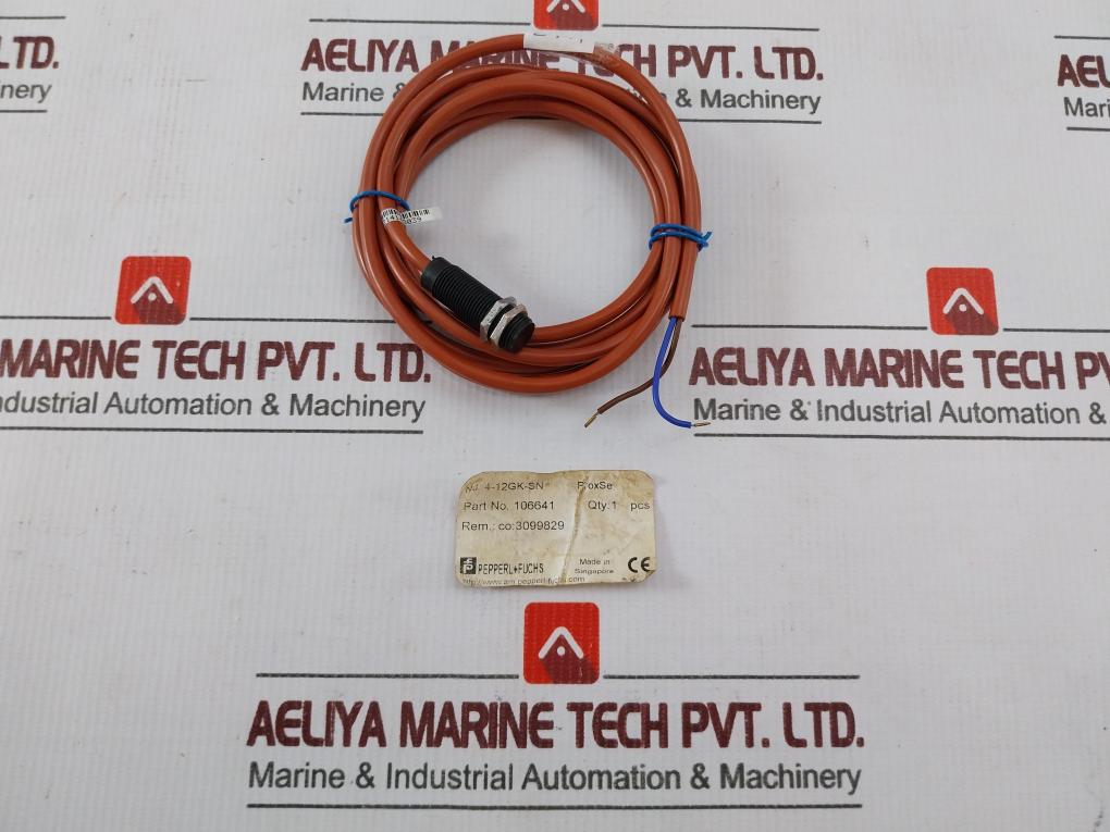 Pepperl+fuchs Nj4-12gk-sn Inductive Sensor 5-25vdc 2-meter