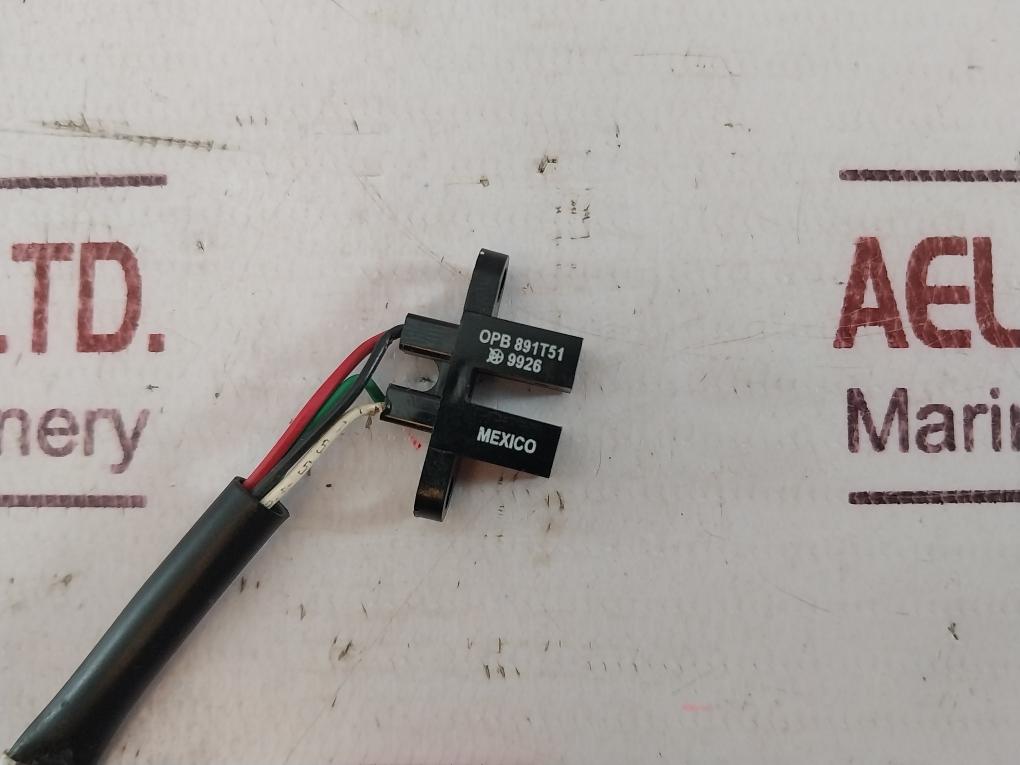 PERKIN ELMER OPB 891T51 Slotted Optical Switch in Custom Wiring Harness 270075