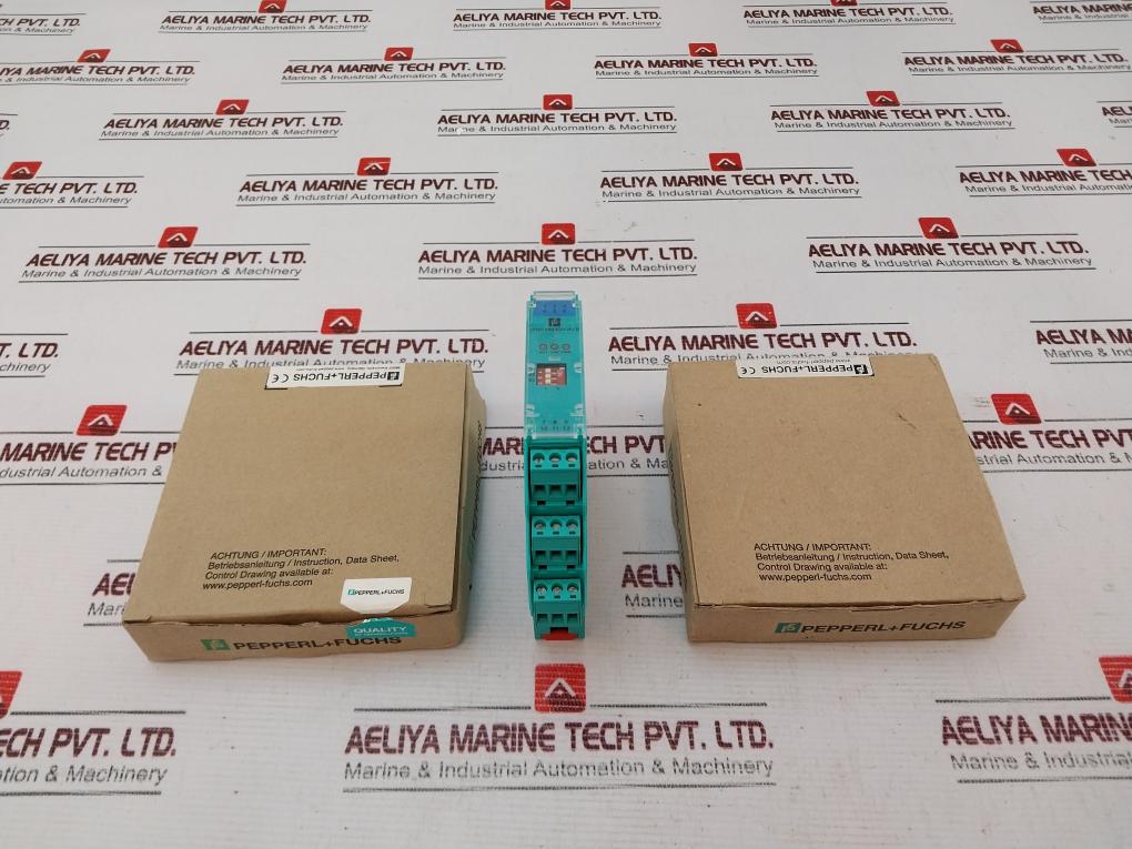 Pepperl+Fuchs K-System KFD2-SR2-EX1.W.LB Switch Amplifier DC 20-30V / 35-40mA