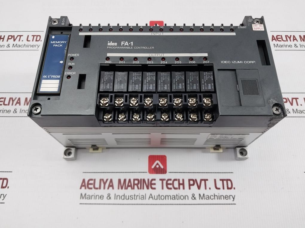 Pfa-1C24Rdc Idec 24Vdc 24-base Unit Programmable Logic Controller