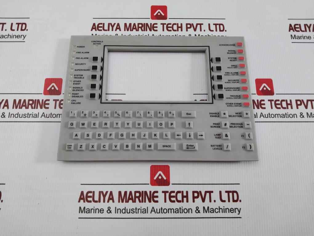 Pg Technologies Fire Alarm Control Panel Display Keypad 30494