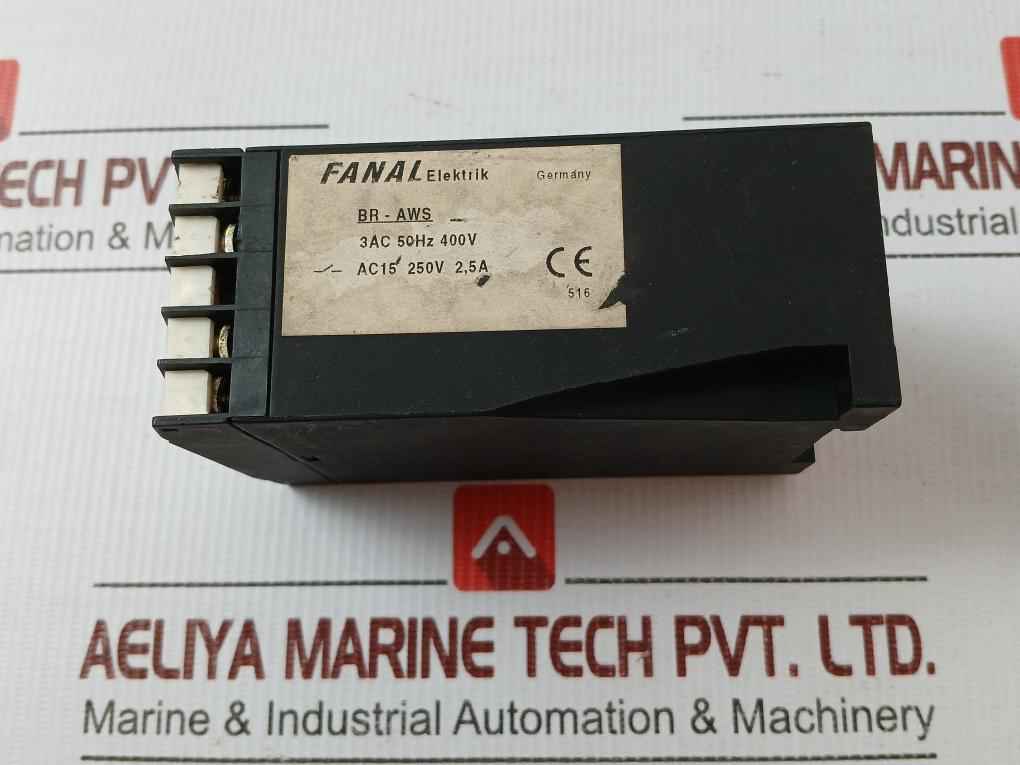 Phase Asymmetry Monitor Br-aws Fanal Elektrik 50Hz 400V