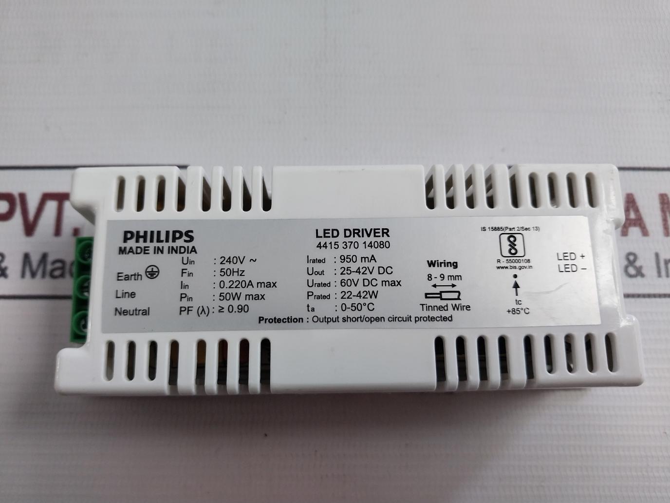 Philips 4415 370 14080 Panel Light Led Driver
