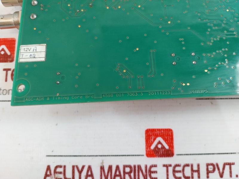 PHILIPS 4598 001 7063.3 Printed Circuit Board Agc-adr & Timing Core Brd