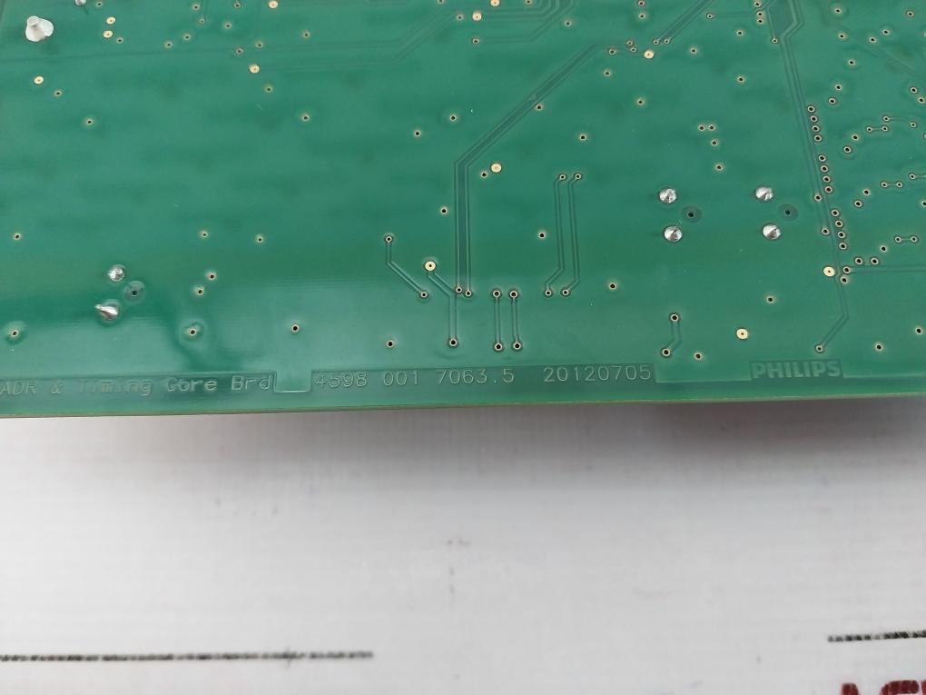 Philips 4598 001 7063.5 Agc-adr & Timing Core Board 20120705 94V-0