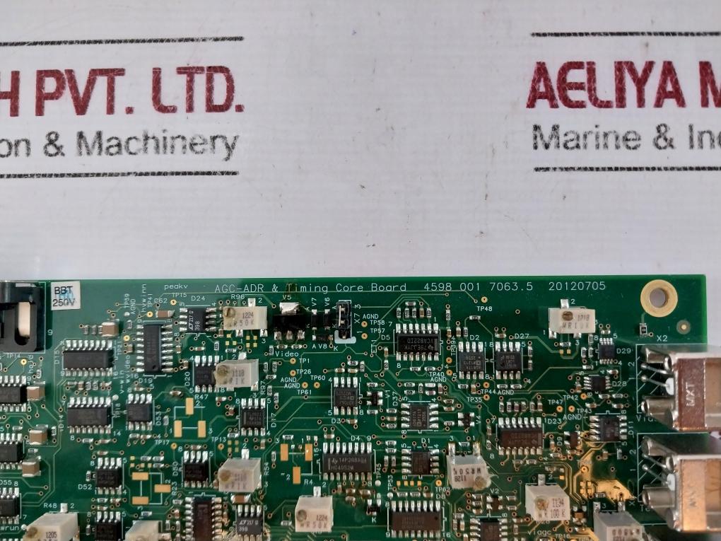 Philips 4598 001 7063.5 Agc-adr & Timing Core Board 20120705 94V-0