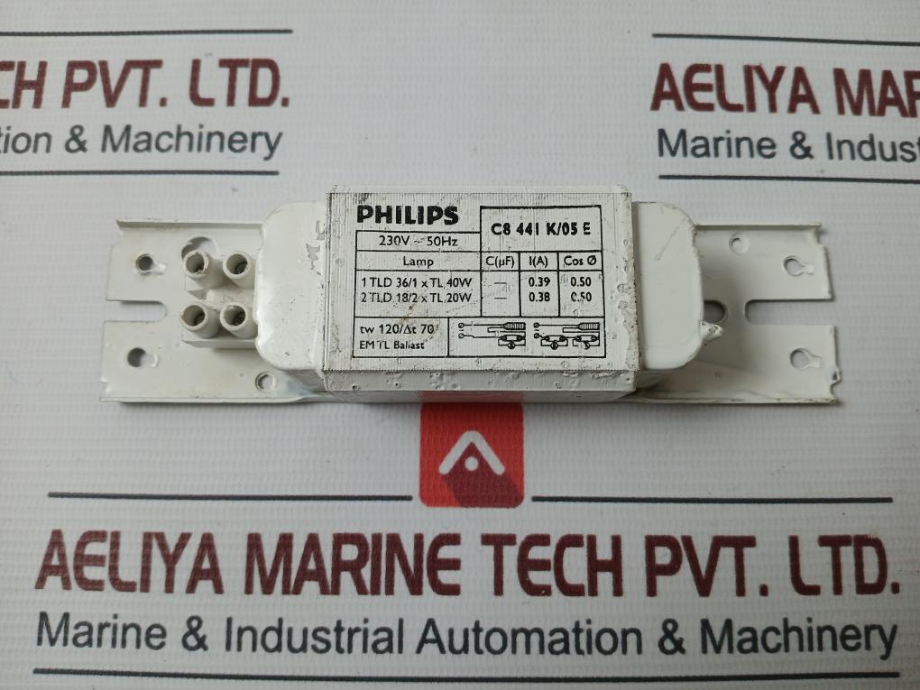 Philips C8 441 K/05 E Electromagnetic Tl Ballast 230V 50Hz