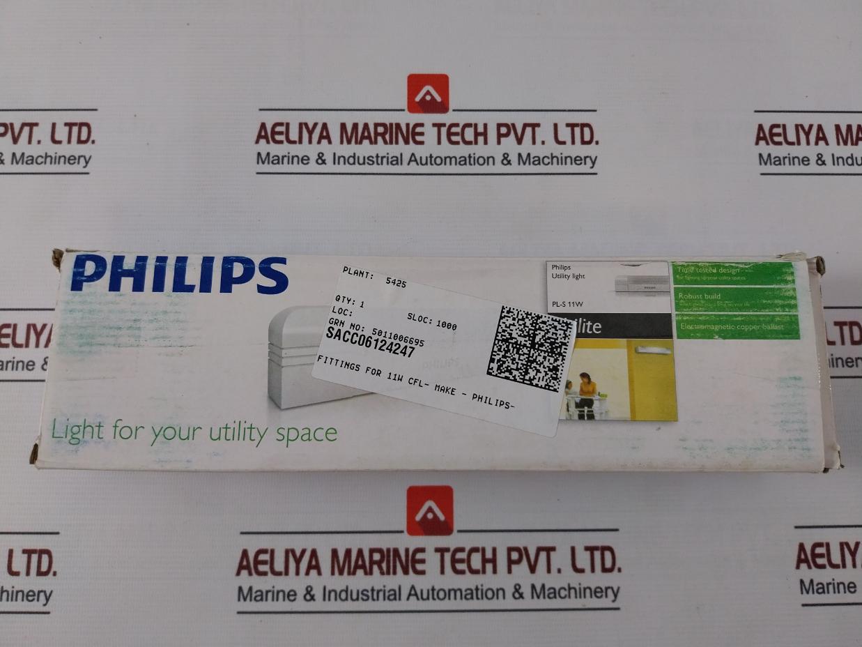 Philips Fms 200/111 Utilite Utility Light Pl-s 11W 9W Lamp Sacc06124247