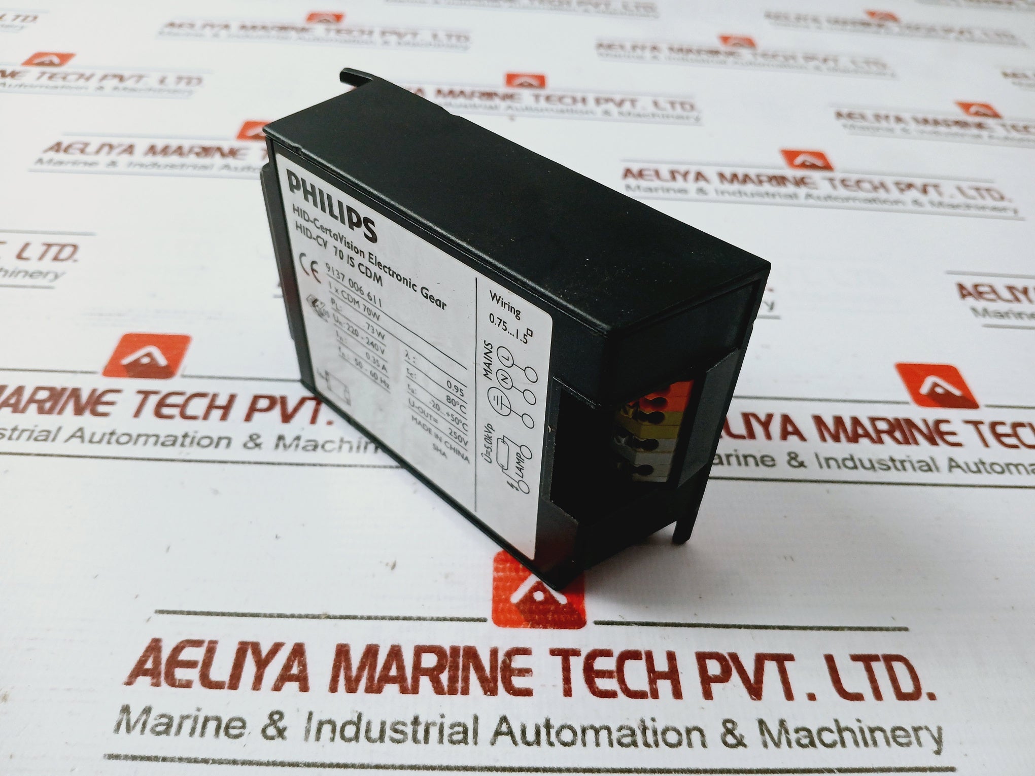Philips Hid-cv 70/s Cdm Hid-certavision Electronic Gear Ballast 73w 220-240v