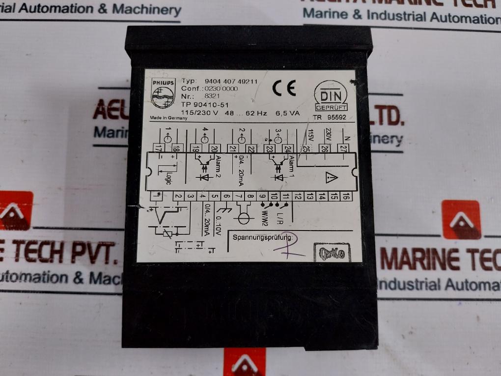 Philips Ks 40 Digital Temperature Controller 9404 407 49211 Tr 95592