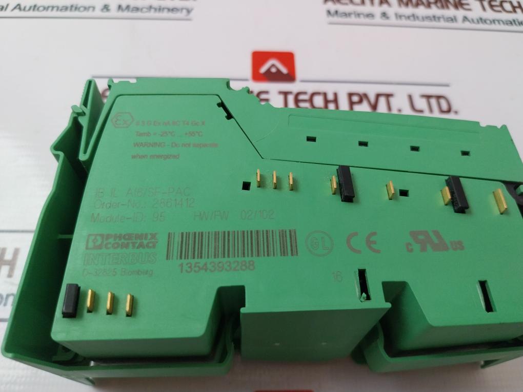 Phoenix Contact Ib Il Ai8/Sf-pac Analog Module 2861412, 1354393288