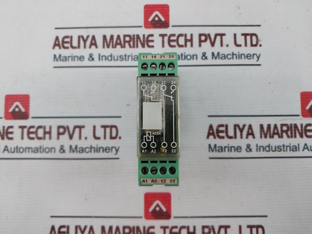 Phoenix Contact Emg 22-rel/Ksr-24/21-21 Relay Module 2950323 Used