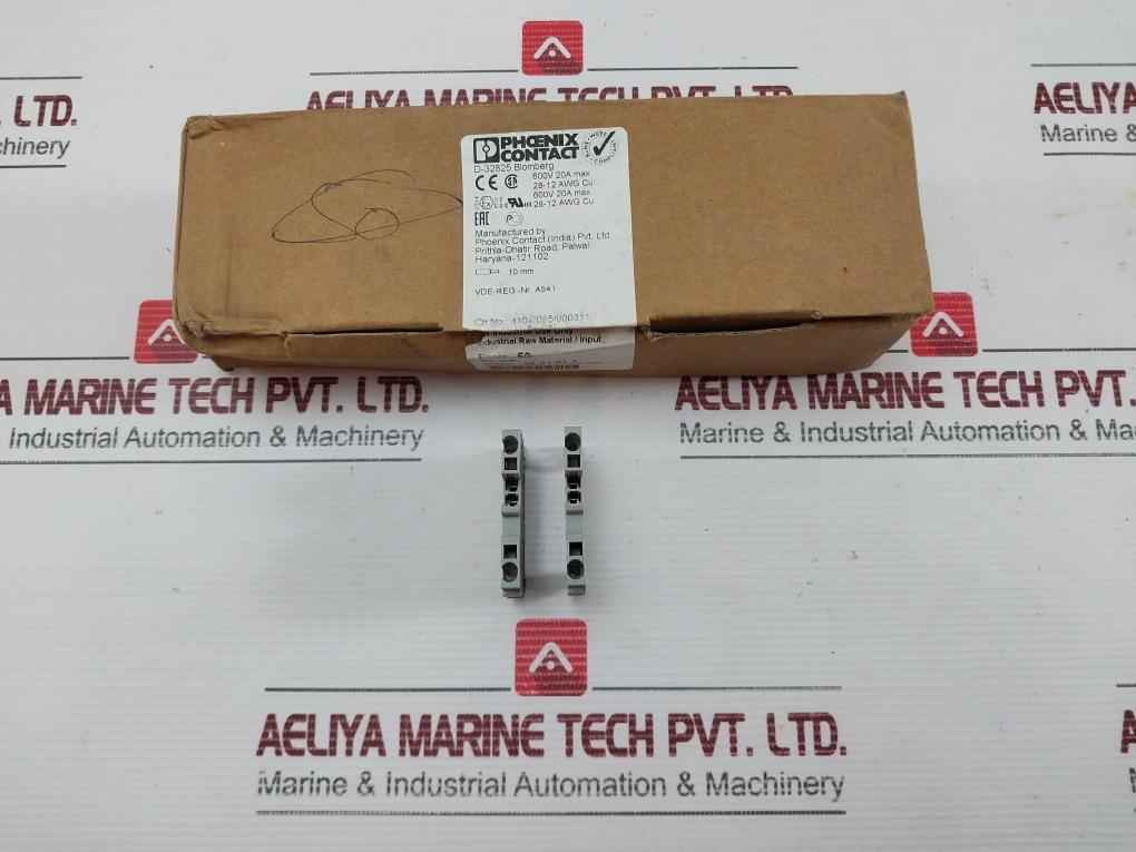 Phoenix Contact Feed-through Terminal Block St 2,5 (1 Box = 50 Pcs)