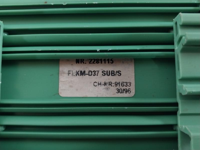 Phoenix Contact Flkm-d37 Sub/S Interface Module 2281115 Umk 91633