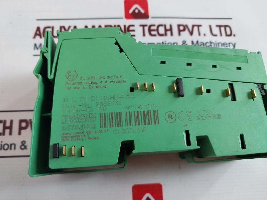 Phoenix Contact Ib Il 24 Di 32/Hd-pac Inter Bus Digital Input Module Used