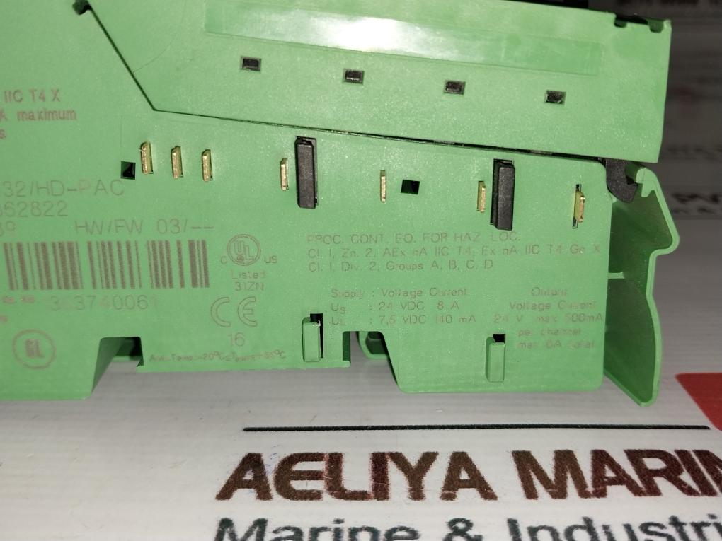 Phoenix Contact Ib Il 24 Di 32/Hd Interbus Inline Terminal Module 2860785 140Ma
