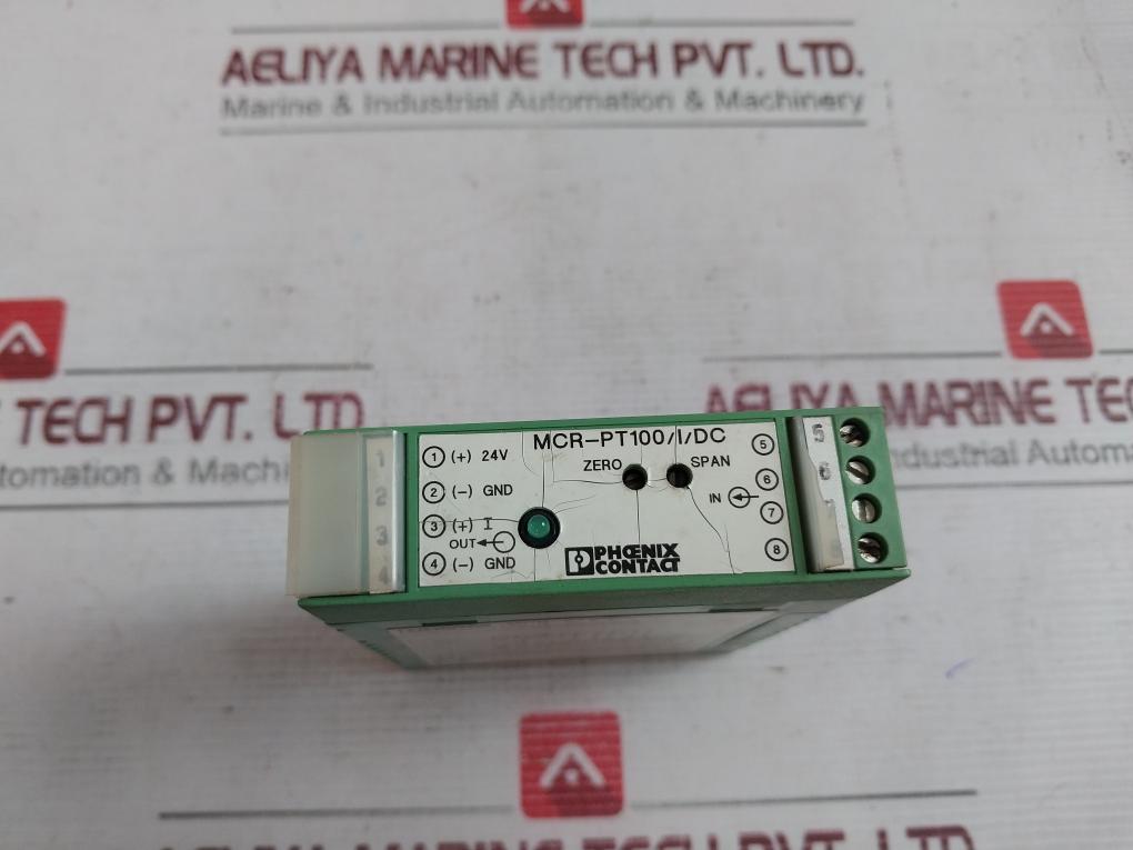 Phoenix Contact Mcr-pt100/I/Dc Pt100-converter 20-30Vdc 50Hz