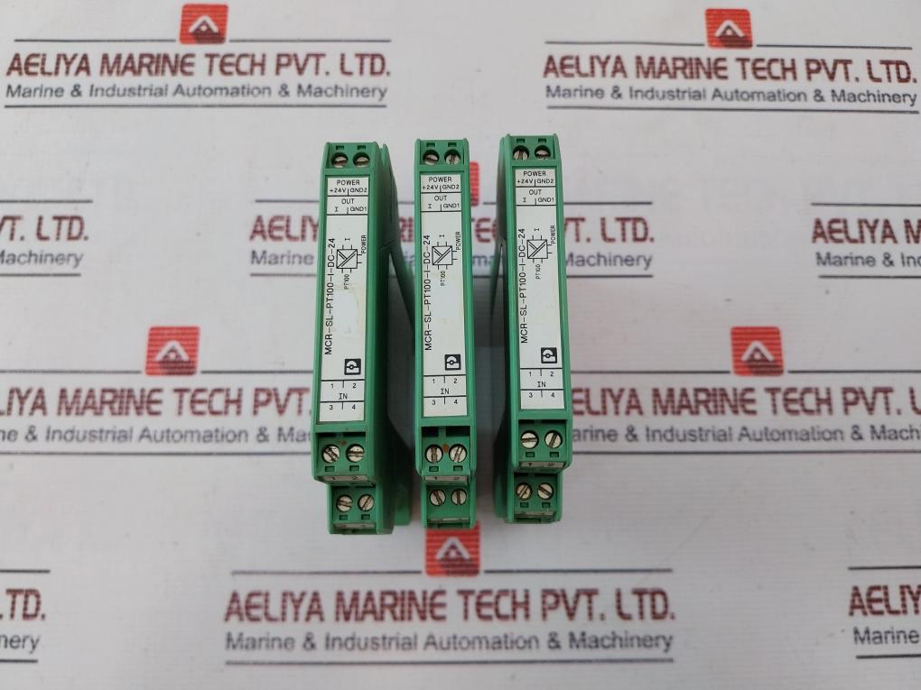 Phoenix Contact Mcr-sl-pt100-i-dc-24 Temperature Transducer 28 14 88 3 100 Gm