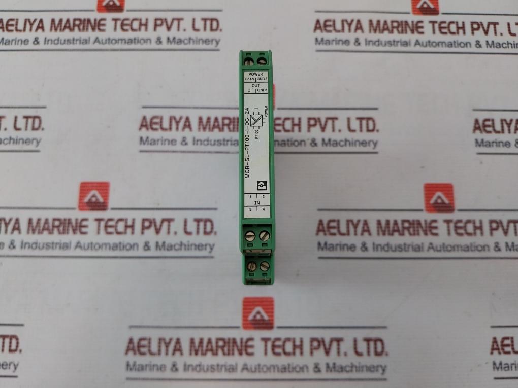 Phoenix Contact Mcr-sl-pt100-i-dc-24 Temperature Transducer 28 14 88 3 100 Gm