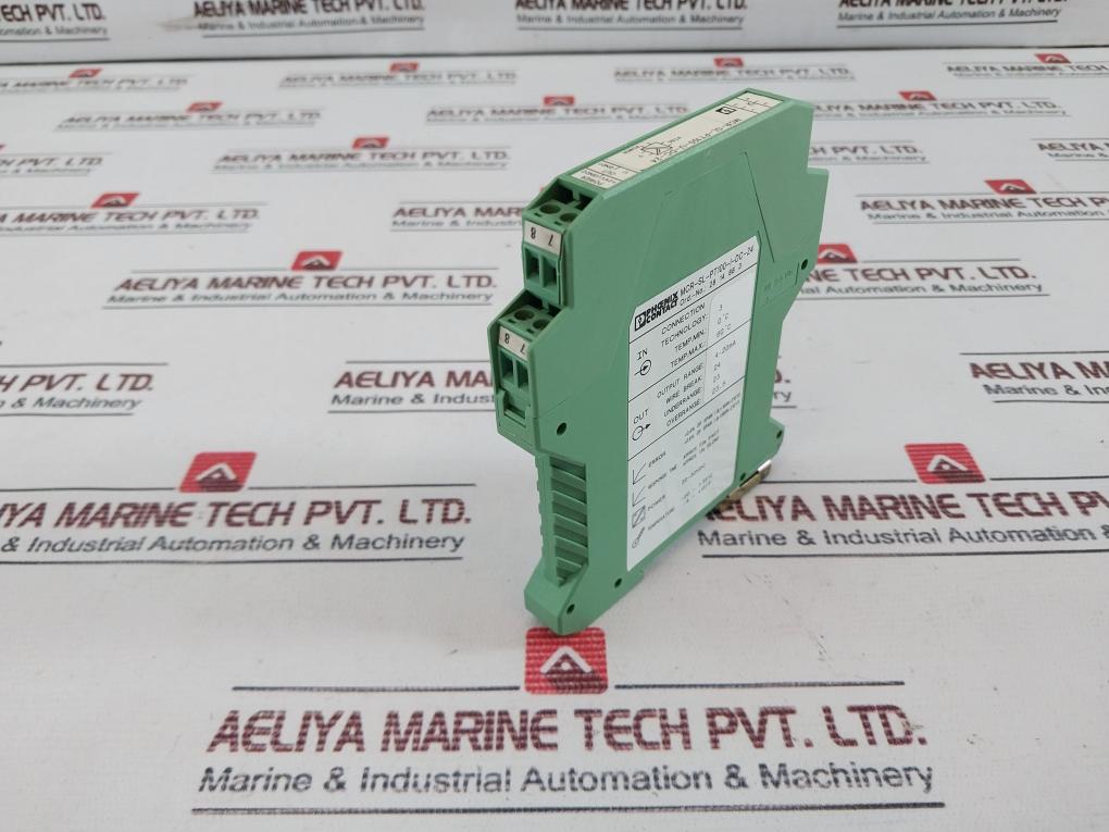 Phoenix Contact MCR-SL-PT100-I-DC-24 Temperature Transducer 2814883 100 Gm
