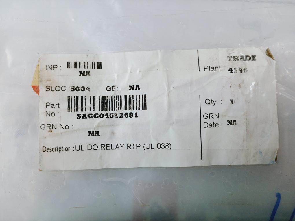 PHOENIX CONTACT PC24DO25M16C1WF1CO UL DO Relay RTP A2020138 94V-0