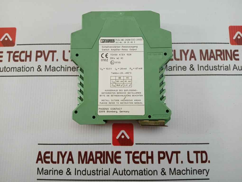 Phoenix Contact Pi/Ex-me-2Nam/Coc-24Vdc