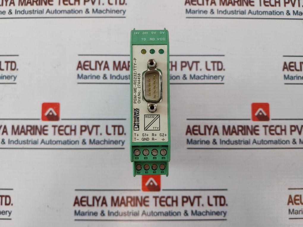 Phoenix Contact Psm-me-rs232/tty-p Interface Converter Used