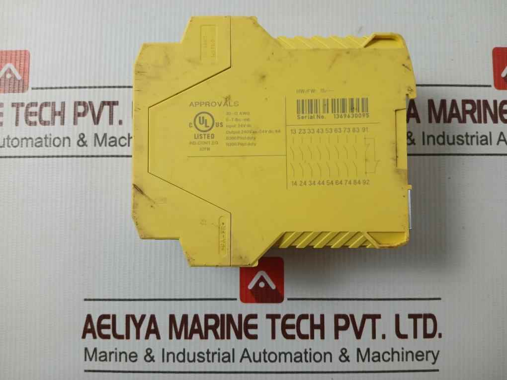 Phoenix Contact Psr-scp-24Uc/Esam4/8X1/1X2 Safety Relay 230V Ac 6A 30-12 Awg