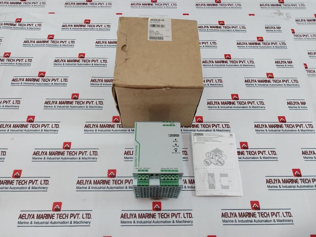 Phoenix Contact Quint-ps/1Ac/24Dc/20 Power Supply Unit 20A Boost 26A 24V