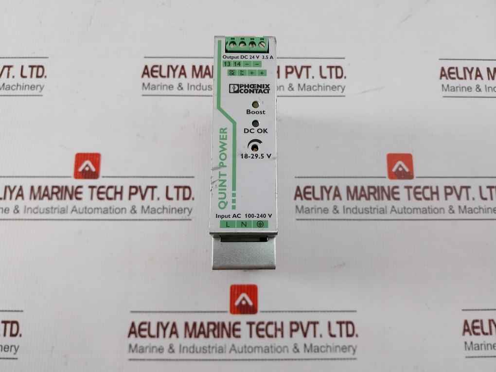 Phoenix Contact Quint-ps/1Ac/24Dc/3.5 Power Supply Unit 24Vdc 3.5A