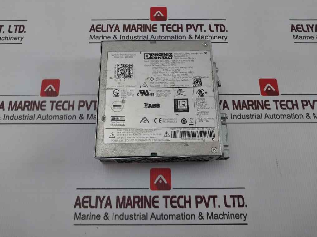 Phoenix Contact Quint4-ps/1Ac/24Dc/5 Power Supply Unit 100-240V Ac 1.7-0.8