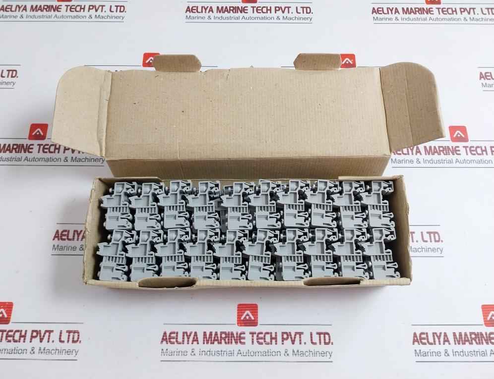 Phoenix Contact Terminal Block End Box Part No: E/Uk (1 Box = 100 Pcs)
