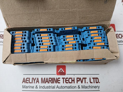Terminal Block Uk 5-mtk-p/P Bu Phoenix Contact 600V 15A (1 Box = 40 Pcs)