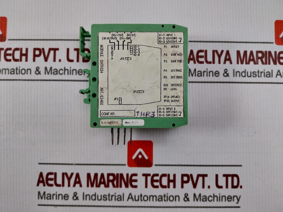 Phoenix Contact 0At1024-a Relay Module Art:63460