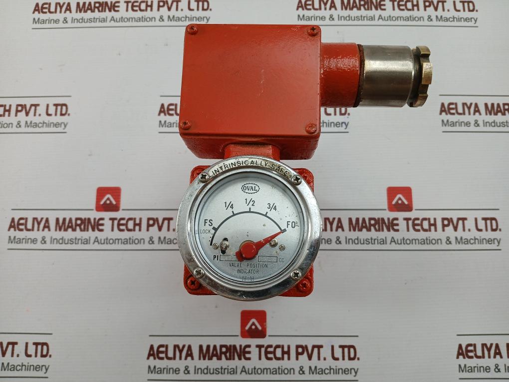 Pi45B31 Brand Oval Fs 1/4-3/4 Fo Valve Position Indicator