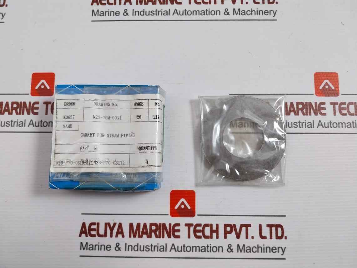 Pillar 6633 Steam Piping Gasket Jis20K-25A 0.8Rf