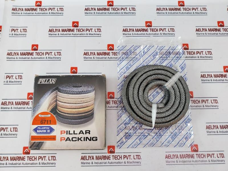 Pillar 6711 Carbonized Fiber Packing 11.0 Mm